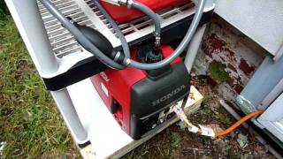 Honda EU2000i generator setup