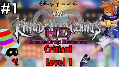 Kingdom Hearts Dream Drop Distance - Level 1 - Part 1 - Regular Pat Stream