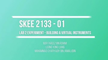 SKEE2133/01 - LAB 1 & 2 REFLECTION