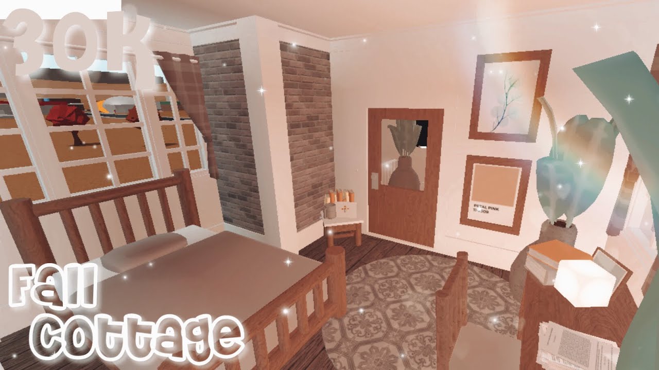 Bloxburg| Tiny fall cottage| iiseashxllz| | 30k - YouTube