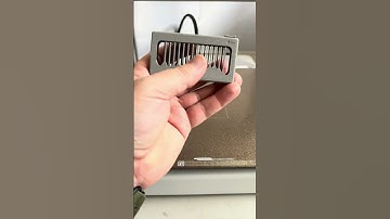 Musical fidget comb #3dprinter #3dprinting #bambulab #rickrolled