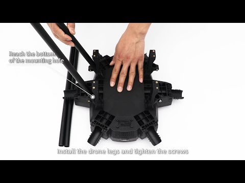 A tutorial video guide you how to assemble a drone by EFT X6100