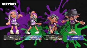Splatoon 3 splatfest team alien 2W-0L