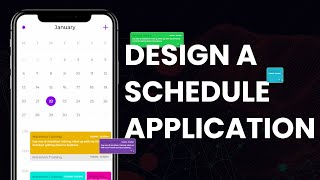 Design a Scheduler App | Live Design Stream screenshot 4