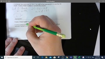 MIAP20S Lesson 7.1 and 7.2 - Systems of Linear Equations