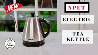 NPET ❤️   Electric Digital Gooseneck Tea Kettle - Review  ✅