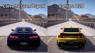 NFS Payback - Chevrolet Corvette Grand Sport vs Chevrolet Camaro Z28 - Drag Race