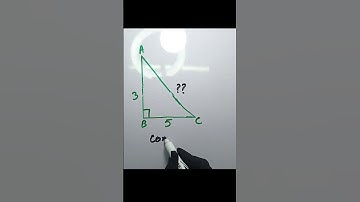 find 3rd side of triangle #shorts #youtubeshorts #trending #maths #viral #trick #tips #education