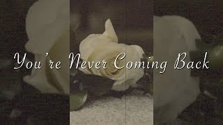 Video thumbnail of "you're never coming back (feat. Cayson Renshaw) - [Vertical Lyric Video/Visualizer]"