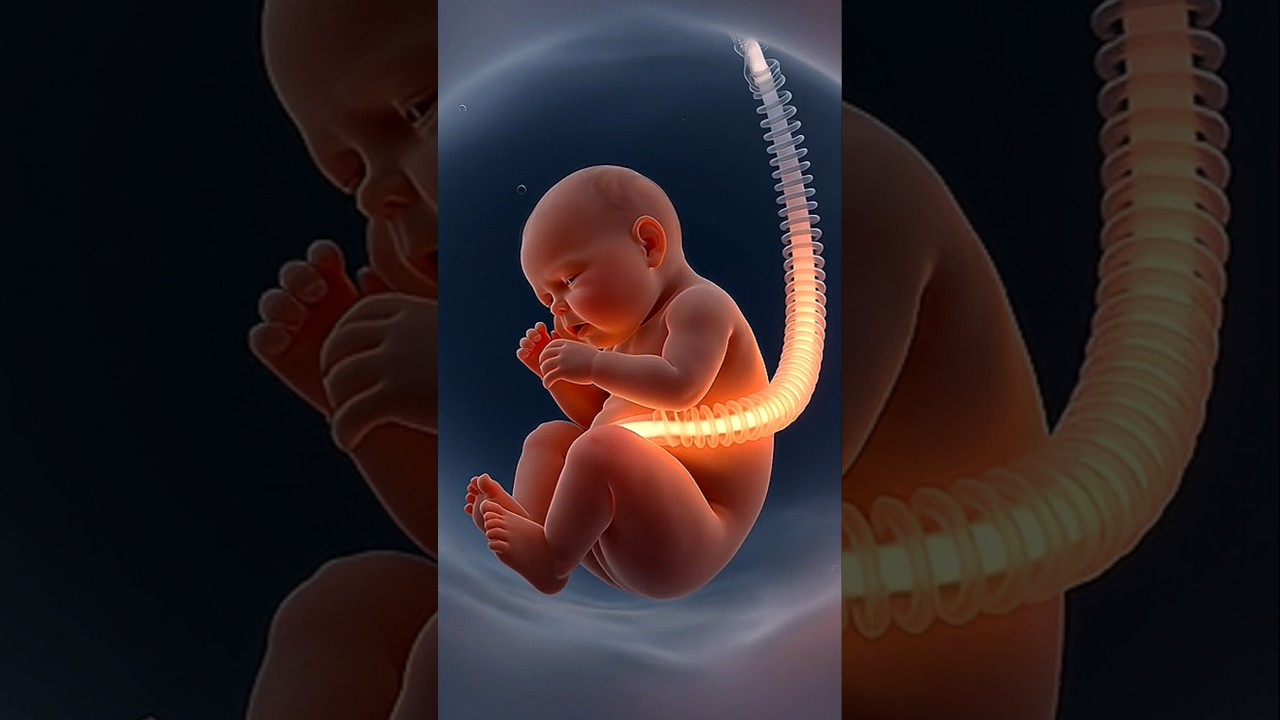 The Incredible Journey of Human Life Inside the Womb | 3D Pregnancy Animation#3danimation #science