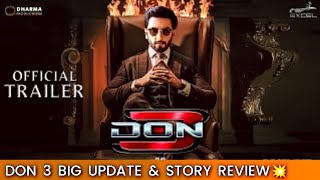Don 3 Movie REVIEW | Teaser Announcement | Ranvir Singh | Farhan Akhtar | Starter Movie Story |