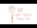 DIY  Giant Confetti Balloon Tassel Tail Assembly