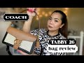 COACH Tabby 26 shoulder bag reveal | Review | 2020 collection #COACHtabby26 #COACH2020bagcollection