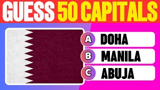 Guess The Capital City Of The Country ( Part 3) | Capital City Quiz 2024