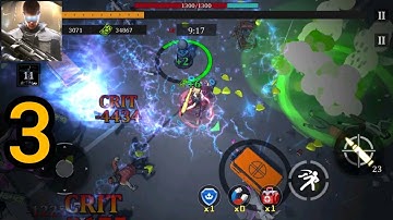 Zombie Shooter Heroes Gameplay Walkthrough Part 3 - Zombie Shooting - Android & ios Gameplay