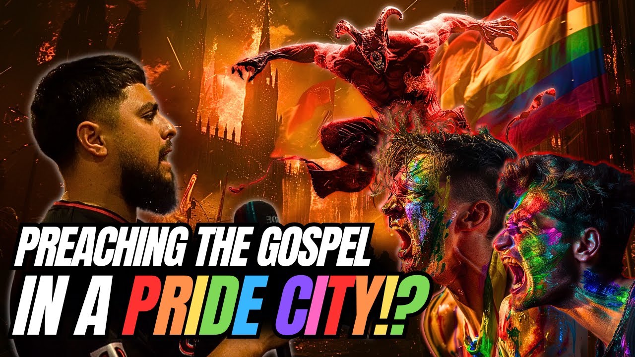 He Told Me I Was Being Offensive!? | I Preached The Gospel In An LGBT Town | This Is How It Went…