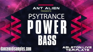 🔴 Ableton Live Template - Psytrance Powerbass * PRODUCER LOOPS