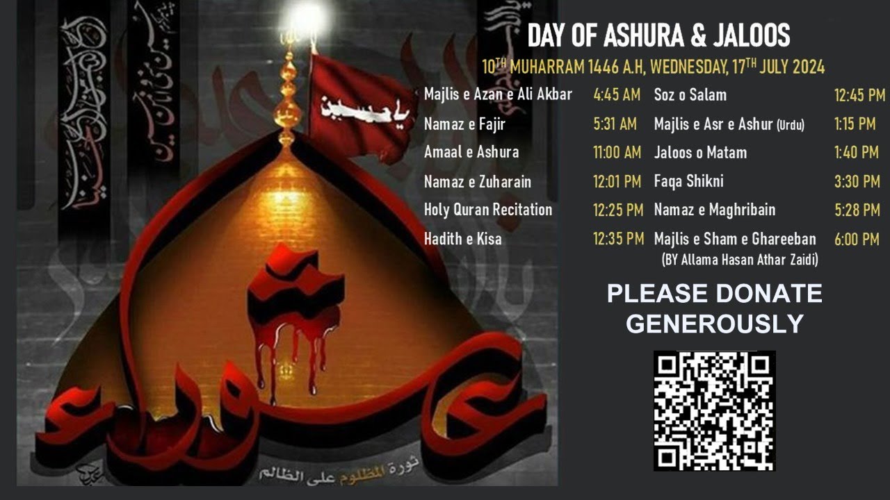 Ashura Majlis and Procession | 10th Muharram 1446/2024 - YouTube