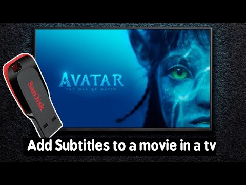 How To put Subtitles On Smart TV add Subtitles to movie on tv|how to put subtitle in movie on tv