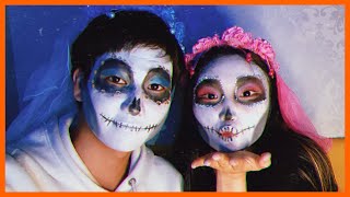 カラベラメイク ミゲルになろうよ 年のアヤノダガネのハロウィン Youtube