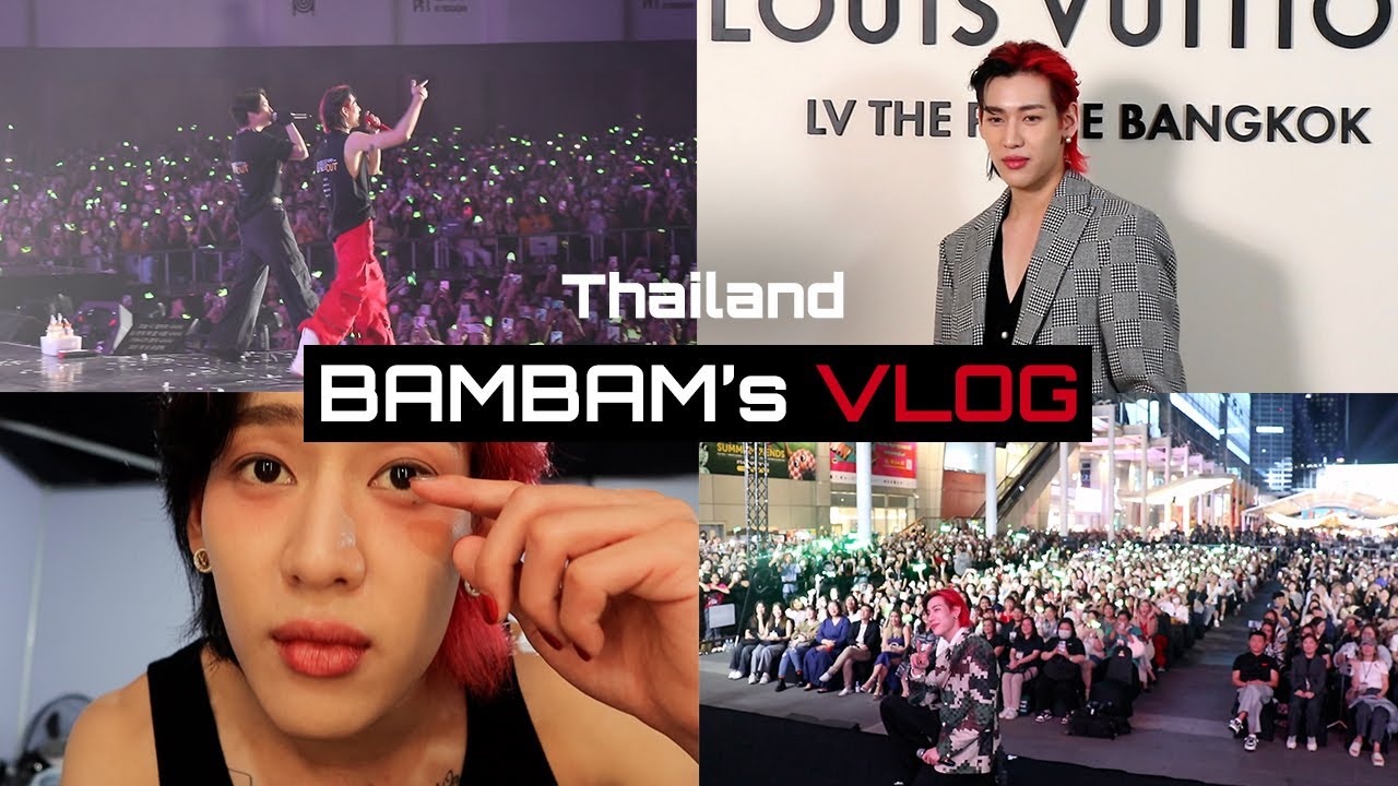 2023-2024 BamBam THE 1ST WORLD TOUR [AREA 52] in Paris, France | BB Vlog