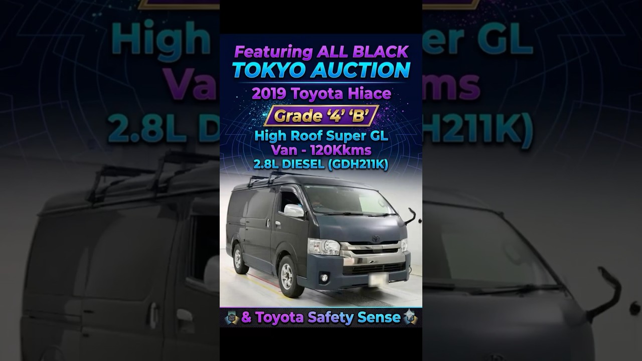 Hiace GDH211K – 2019 HiRoof Super GL 4-B