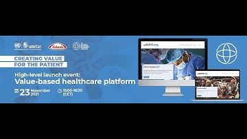 The Official Launch of the New Value-based Healthcare (VBHC) Hub