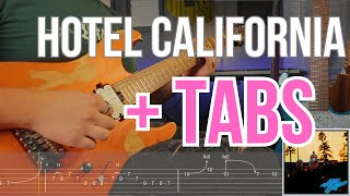 Hotel California Guitar Solo + TABS