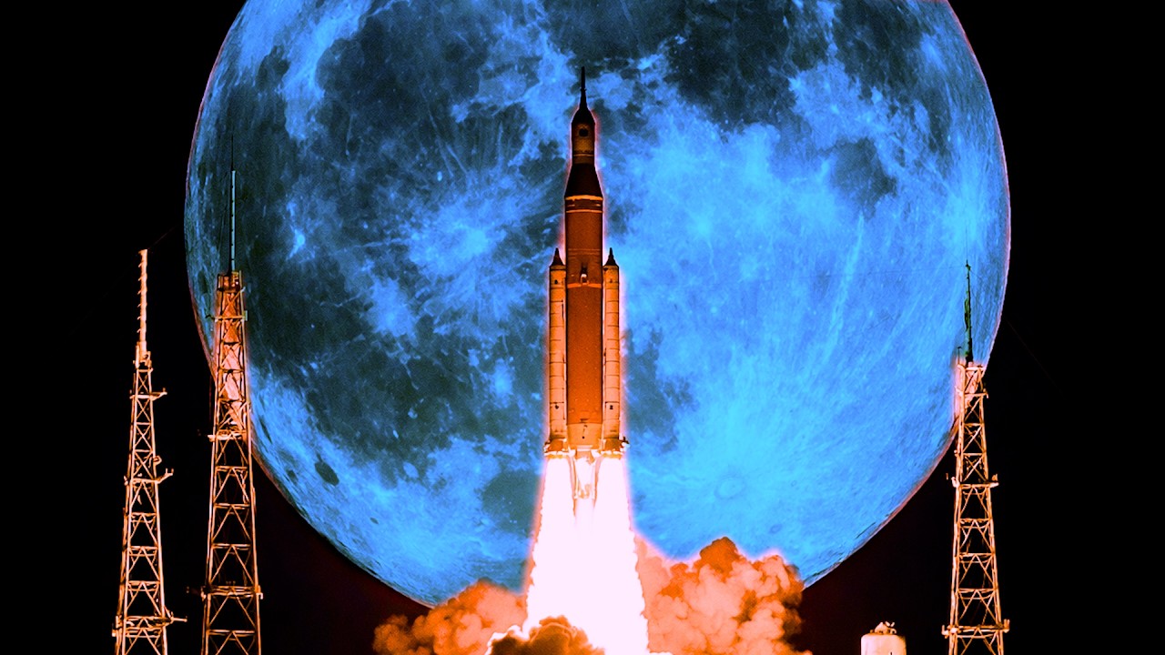 Человечество всего в нескольких днях от возвращения на Луну!