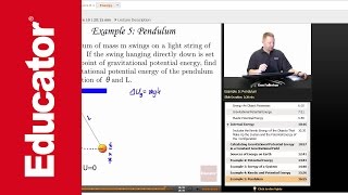 Pendulum Example | AP Physics 1 & 2