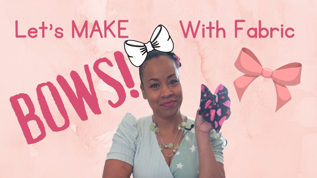 Craftaholics Anonymous®  How to Make Fabric Bows Tutorial