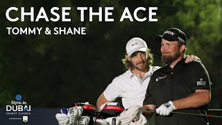 Tommy Fleetwood & Shane Lowry try to make a holeinone with 50 balls