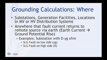 An Introduction to Grounding Calculations and Why They Are Necessary