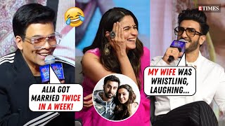 Ranveer On Deepika Padukone's REACTION, Alia's TWO Weddings | Rocky Aur Rani Kii Prem Kahaani