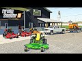 STARTING A LAWNCARE & LANDSCAPING COMPANY FROM SCRATCH! (BUYING NEW MOWERS) | FARMING SIMULATOR 2019