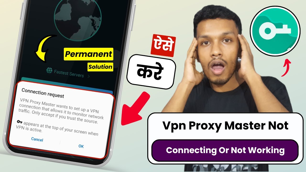 Vpn proxy master not connecting (SOLVE) | vpn proxy master not working
