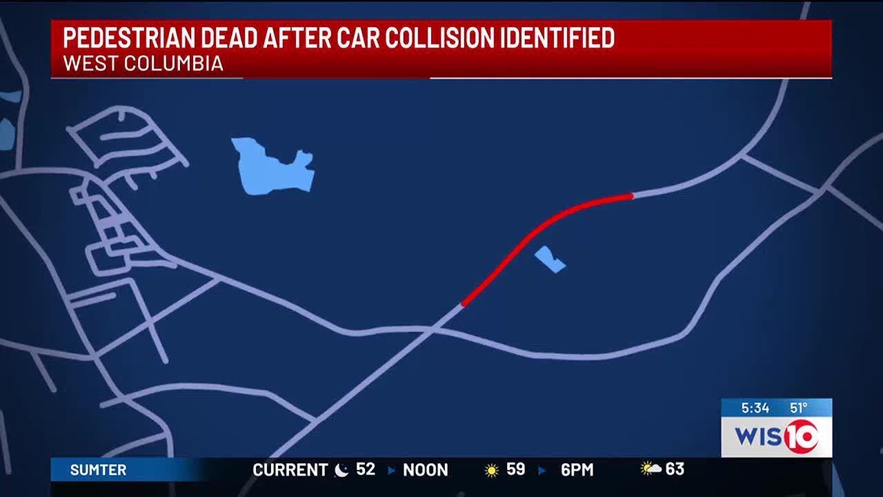 Coroner identifies pedestrian killed in West Columbia crash - YouTube