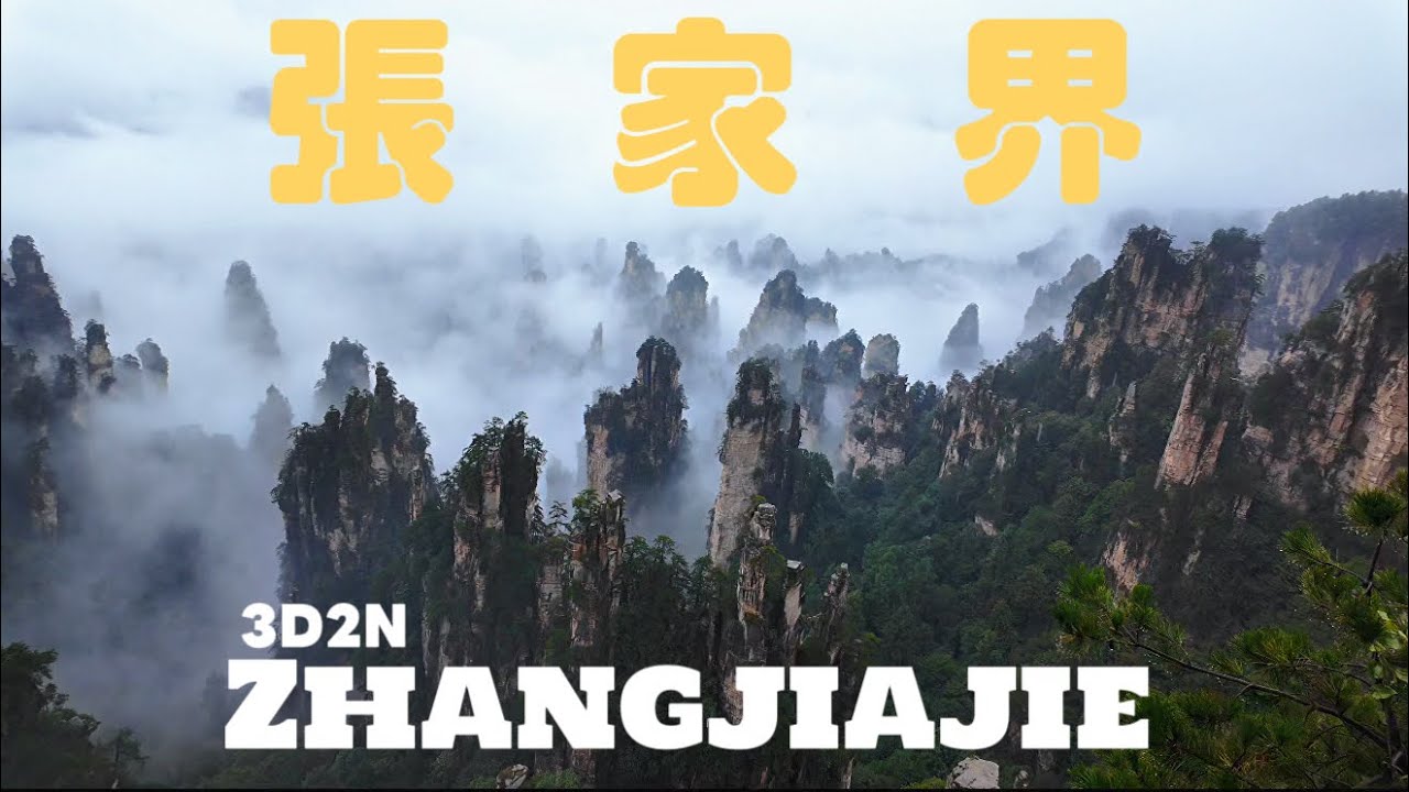 張家界3天2夜 ⛰️大雨中能看到美景? 《阿凡達》的取景地🪨 私人包團遊天門山丶張家界國家森林公園丶張家界大峽谷 3D2N in Zhangjiajie [CC Subtitles]