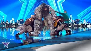El GIGANTE de 'JUEGO de TRONOS' ATEMORIZA al jurado | Audiciones 5 | Got Talent España 5 (2019) screenshot 5