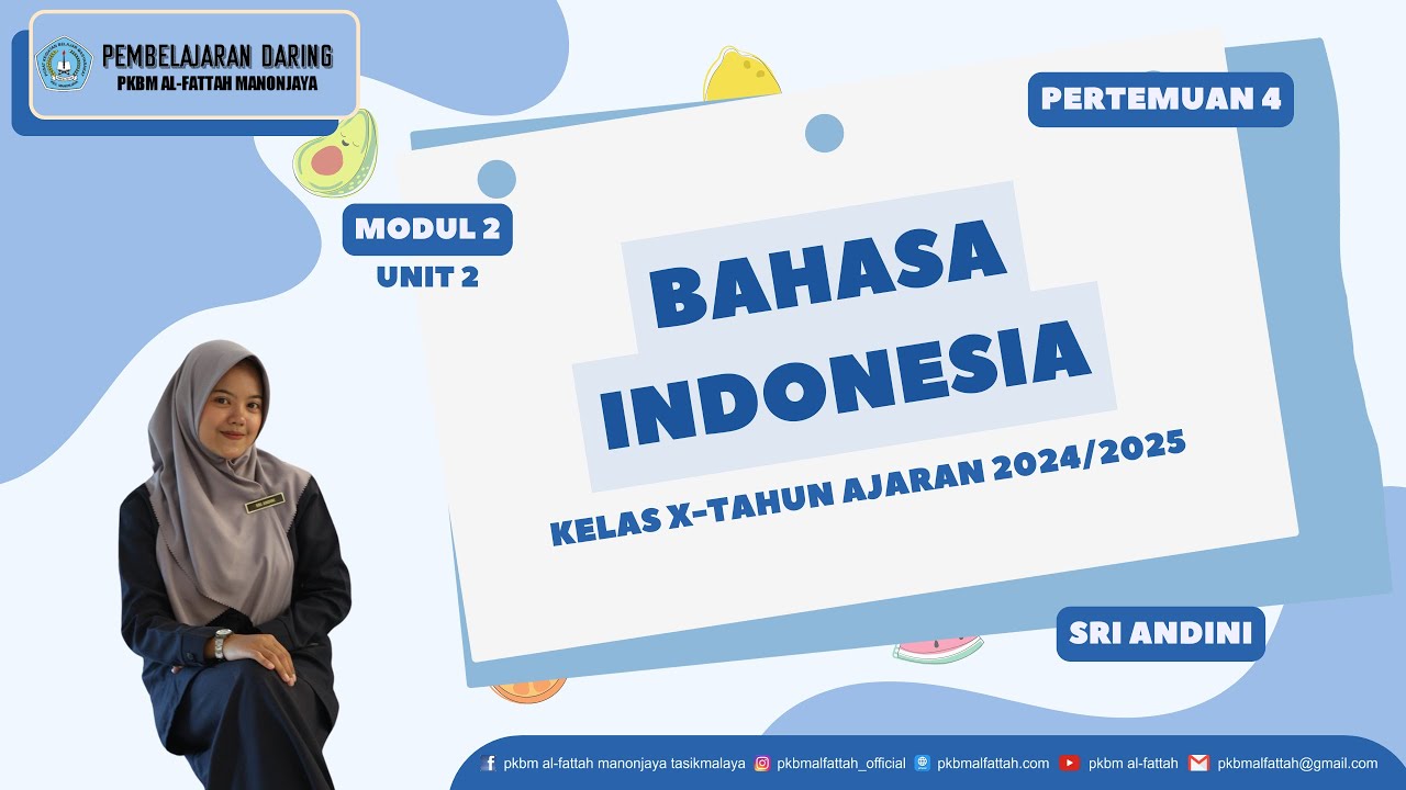 Video Pembelajaran Modul 2 Unit 2 - YouTube