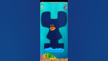 Fish Rescue - pull pin puzzle 🐠🐟- Android/iOS || Level 334 #FishRescue #Shorts