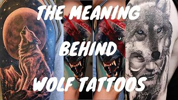 What is the true meaning of a wolf tattoo?