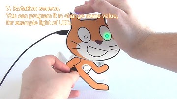 RoboCat K1 Educational robotic toy to study Scratch in a new way