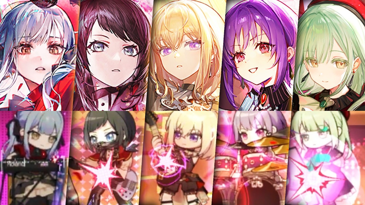 Togawa Sakiko, Misumi Uika, Wakaba Mutsumi, Yahata Umiri, Yūtenji Nyamu [명일방주/Arknights/アークナイツ]