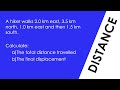 Understanding Distance and Displacement