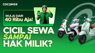 Installment and Daily Rental of Electric Motorcycles Starting from IDR 40,000, NO BI CHECKING!