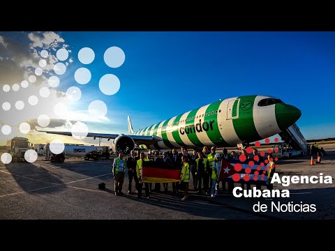 Cuba || Incorpora aerolínea Cóndor nueva aeronave a operaciones por Holguín