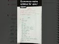 Economics mains syllabus for upsc/uppsc #love #music