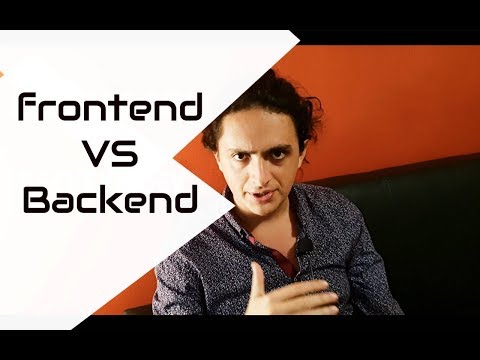 프론트엔드 개발자 vs 백엔드 개발자 (Frontend vs Backend)