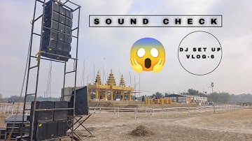 DJ SET UP-6😱 || STUDIO MASTER LINE ARRAY FIRE-92 ||SOUND CHECK  || SONITPUR THELAMARA #trendingvideo